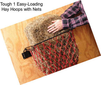 Tough 1 Easy-Loading Hay Hoops with Nets