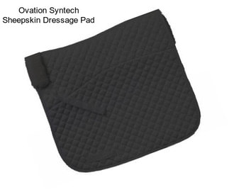 Ovation Syntech Sheepskin Dressage Pad