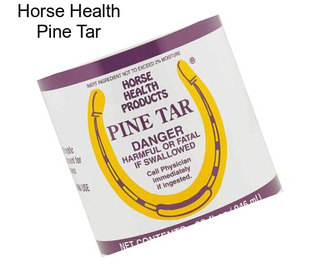 Horse Health Pine Tar
