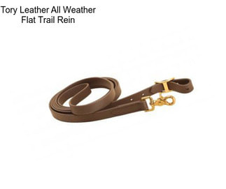 Tory Leather All Weather Flat Trail Rein
