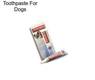 Toothpaste For Dogs