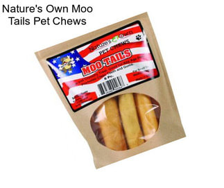 Nature\'s Own Moo Tails Pet Chews