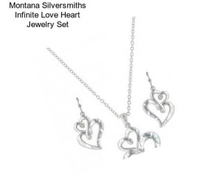 Montana Silversmiths Infinite Love Heart Jewelry Set