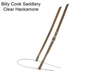 Billy Cook Saddlery Clear Hackamore