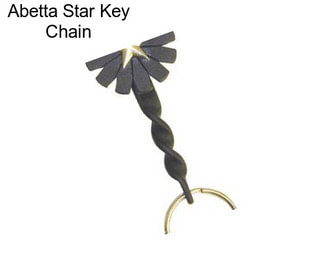 Abetta Star Key Chain