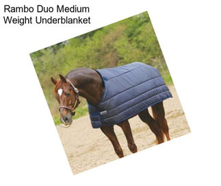 Rambo Duo Medium Weight Underblanket