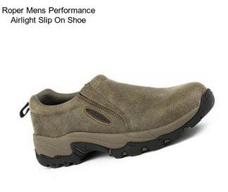 Roper Mens Performance Airlight Slip On Shoe