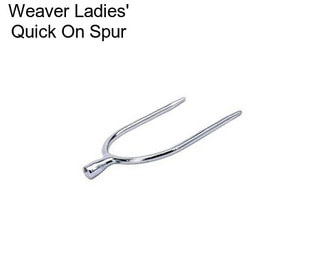 Weaver Ladies\' Quick On Spur