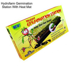 Hydrofarm Germination Station With Heat Mat