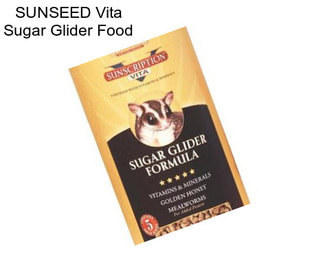 SUNSEED Vita Sugar Glider Food