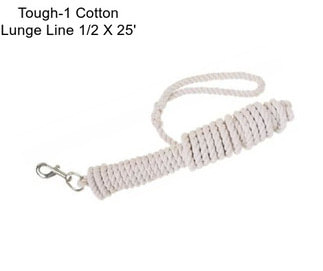 Tough-1 Cotton Lunge Line 1/2\