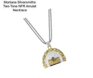 Montana Silversmiths Two-Tone NFR Amulet Necklace