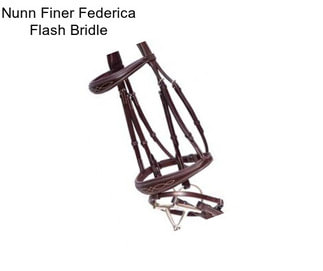 Nunn Finer Federica Flash Bridle