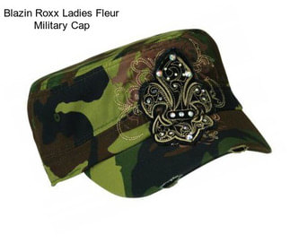 Blazin Roxx Ladies Fleur Military Cap