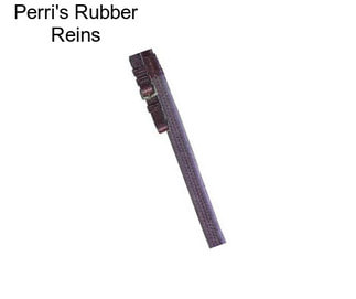 Perri\'s Rubber Reins