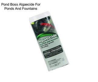 Pond Boss Algaecide For Ponds And Fountains