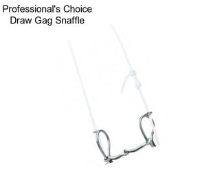 Professional\'s Choice Draw Gag Snaffle