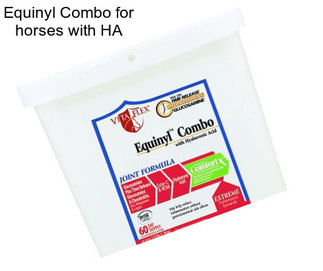 Equinyl Combo for horses with HA