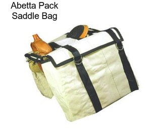 Abetta Pack Saddle Bag