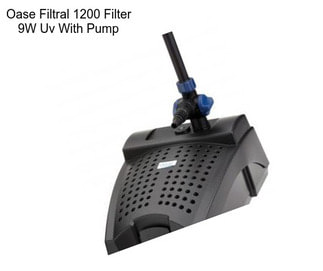 Oase Filtral 1200 Filter 9W Uv With Pump