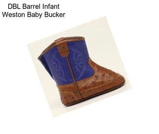 DBL Barrel Infant Weston Baby Bucker