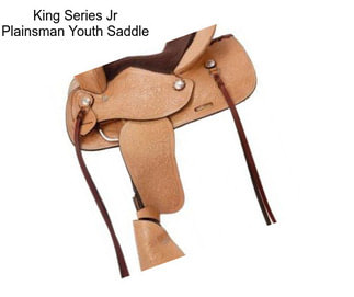 King Series Jr Plainsman Youth Saddle