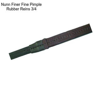 Nunn Finer Fine Pimple Rubber Reins 3/4\