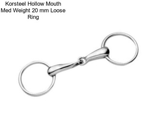 Korsteel Hollow Mouth Med Weight 20 mm Loose Ring