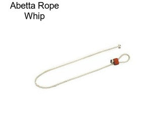 Abetta Rope Whip