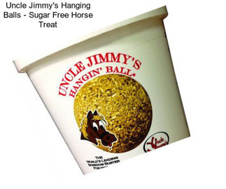 Uncle Jimmy\'s Hanging Balls - Sugar Free Horse Treat