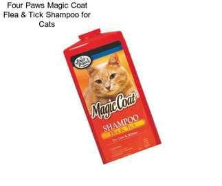 Four Paws Magic Coat Flea & Tick Shampoo for Cats