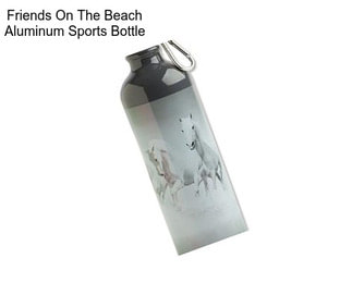 Friends On The Beach Aluminum Sports Bottle