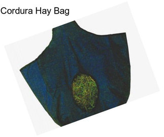 Cordura Hay Bag