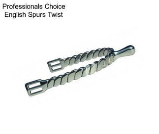 Professionals Choice English Spurs Twist