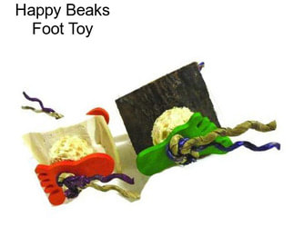 Happy Beaks Foot Toy
