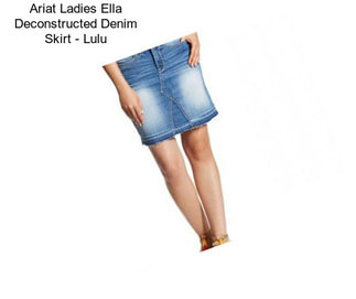 Ariat Ladies Ella Deconstructed Denim Skirt - Lulu