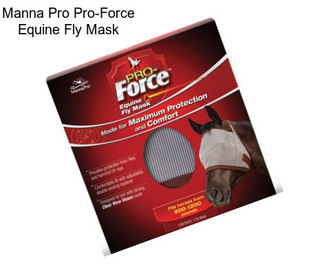 Manna Pro Pro-Force Equine Fly Mask