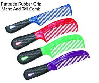 Partrade Rubber Grip Mane And Tail Comb