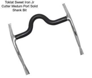 Toklat Sweet Iron Jr Cutter Medum Port Solid Shank Bit