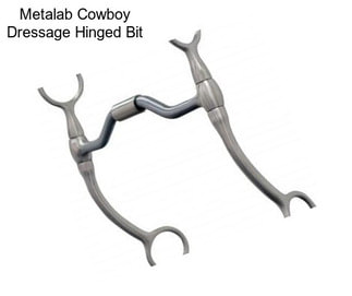 Metalab Cowboy Dressage Hinged Bit