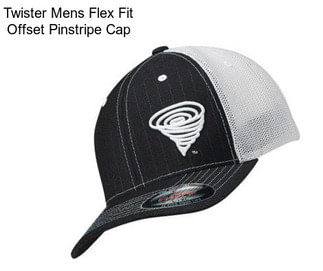 Twister Mens Flex Fit Offset Pinstripe Cap