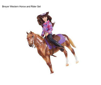 Breyer Western Horse and Rider Set