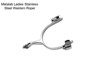 Metalab Ladies Stainless Steel Western Roper