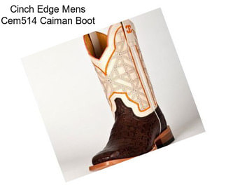 Cinch Edge Mens Cem514 Caiman Boot