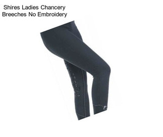 Shires Ladies Chancery Breeches No Embroidery