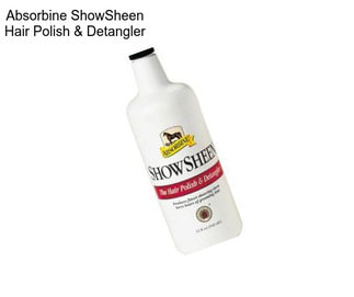 Absorbine ShowSheen Hair Polish & Detangler