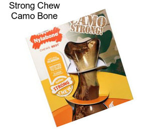 Strong Chew Camo Bone