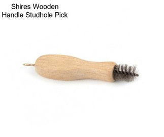 Shires Wooden Handle Studhole Pick