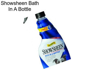 Showsheen Bath In A Bottle