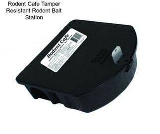 Rodent Cafe Tamper Resistant Rodent Bait Station